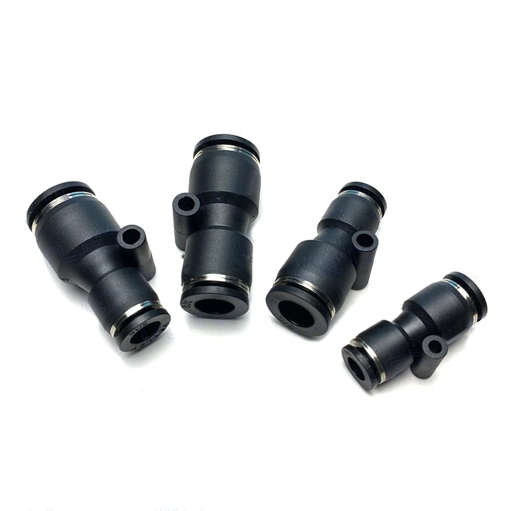 PU PG PUC Pneumatic Quick Coupling Inch Tube Quick Coupling 5/32 1/4 5/16 3/8 1/2 1/8 Inch Hose Coupling Straight Reducer