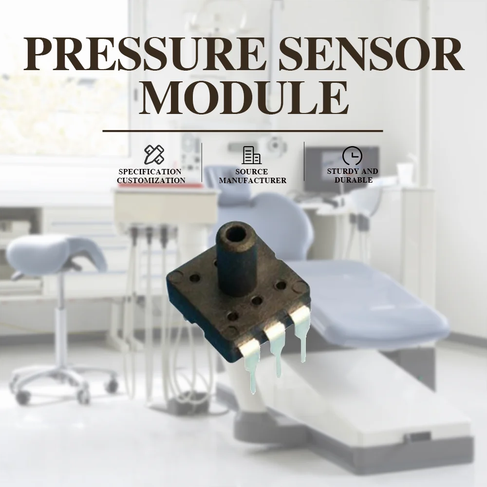 50PCS DIP6 Package Digital Pressure Sensor Gauge 0-40kPa Patch Sensor For Sphygmomanometer