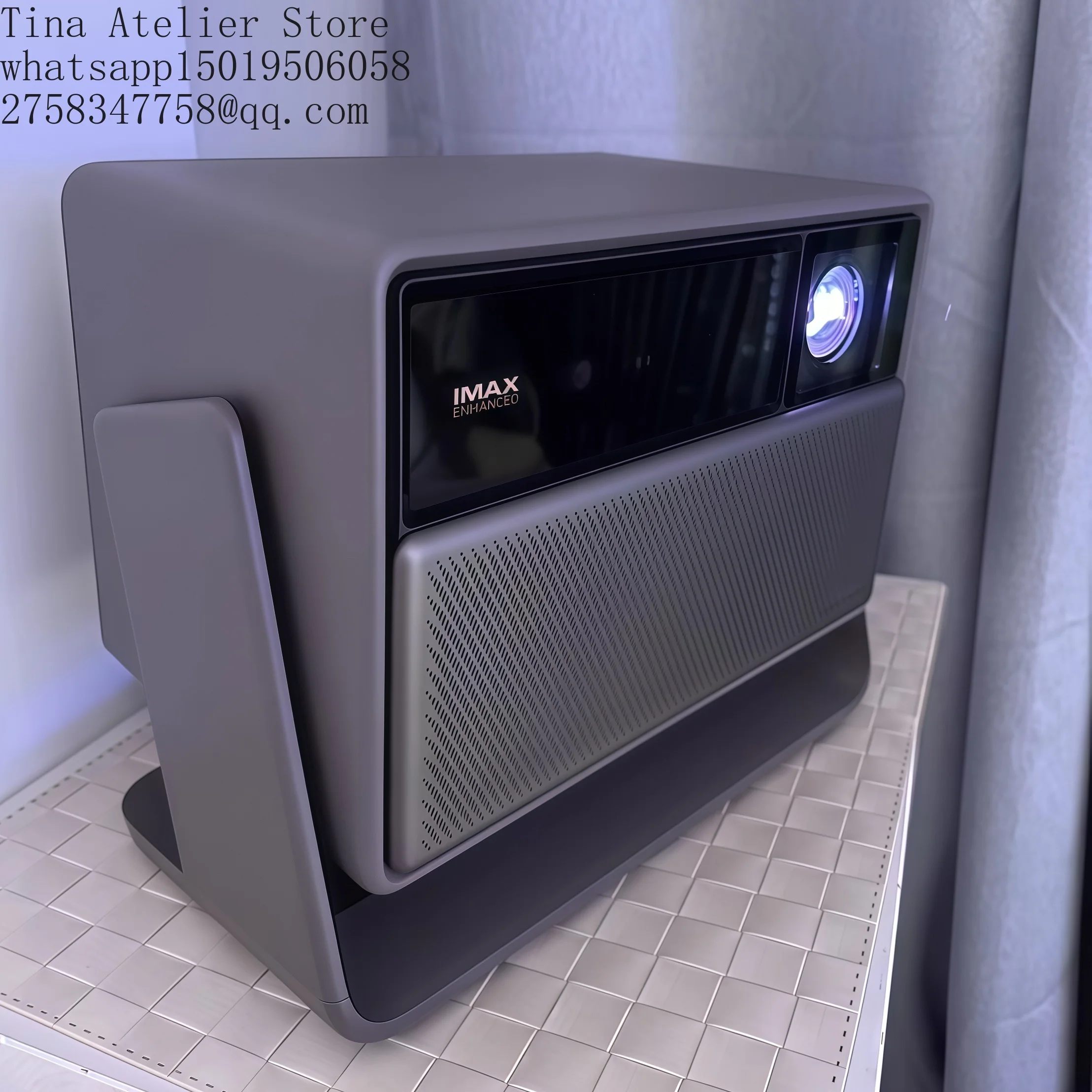 3200ISO Home Gaming Projector XGI MI RS 20 Tri Color Las=er Zoom 4K High Refresh Rate 100 Inch Screen
