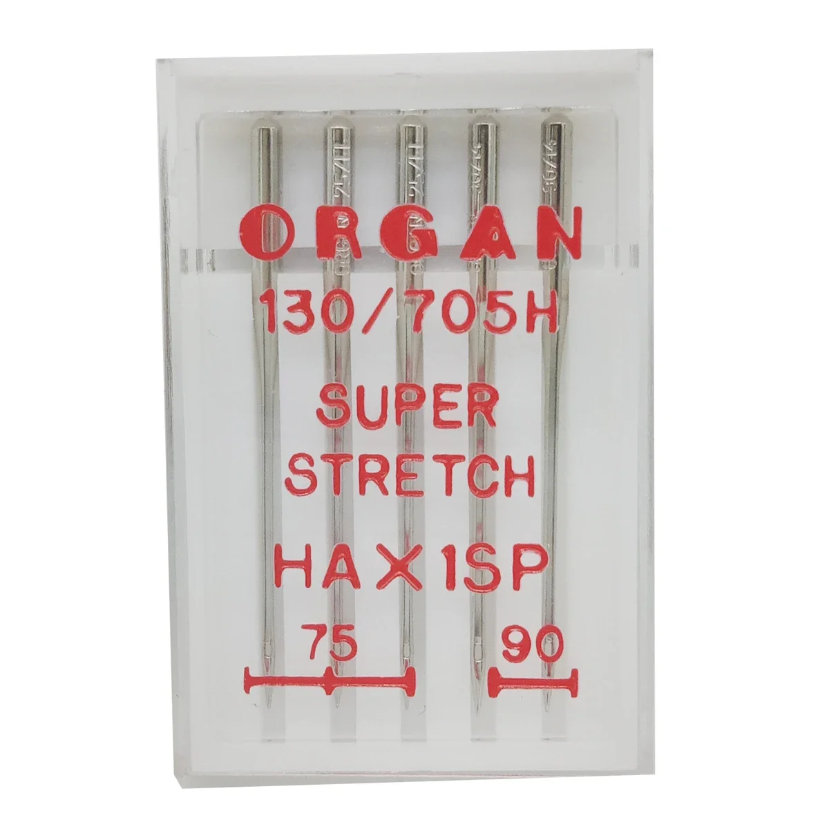 Organ Domestic Sewing Machine Needles Super Stretch HAX1SP Flat Sided Needles For Elastic Knitted Fabric Anti-jumper Needle