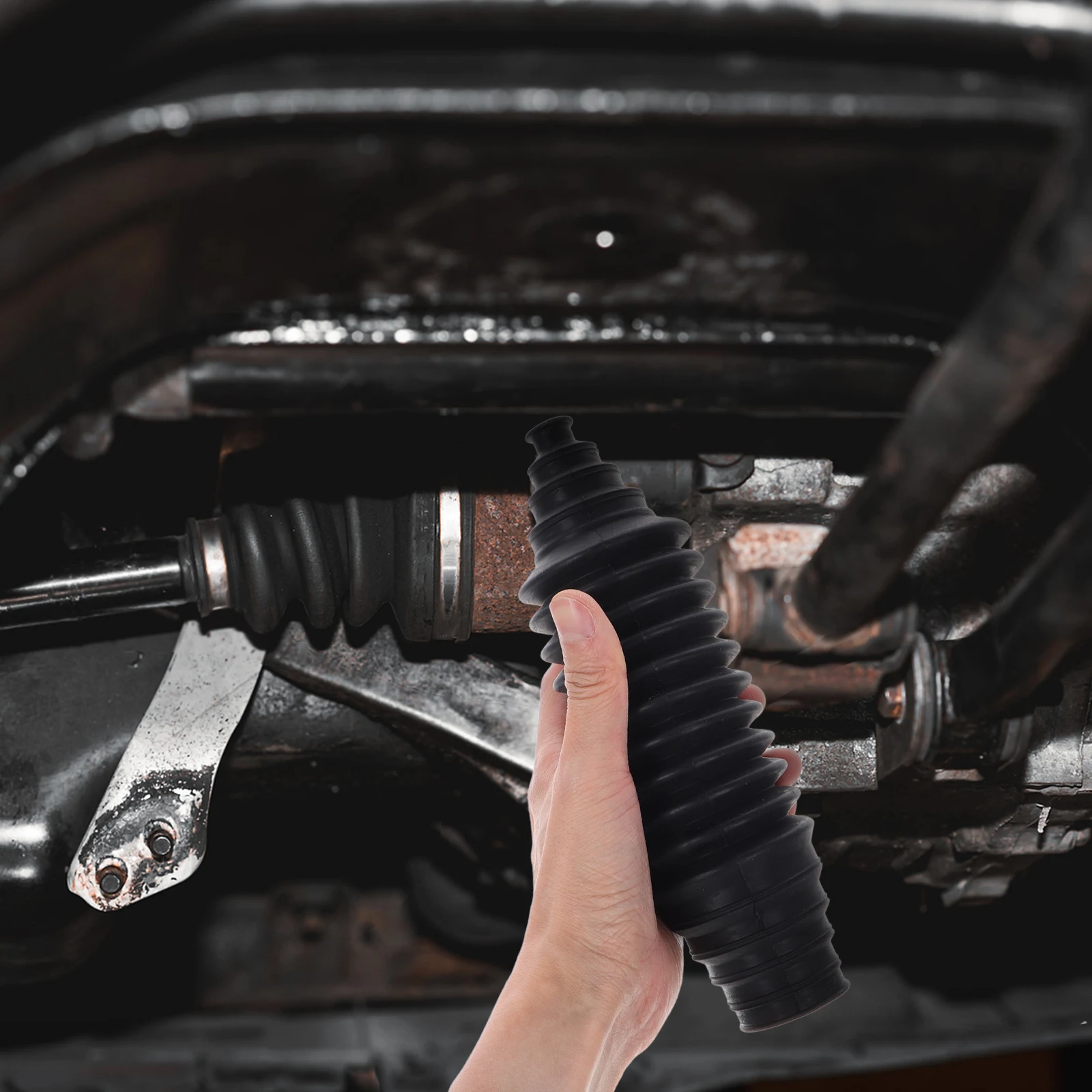

Car Axle Joint Cover Rubber Ball Joint Protector Dust Cap For Auto Gear Axle Joints Reusable Tool Auto Repair