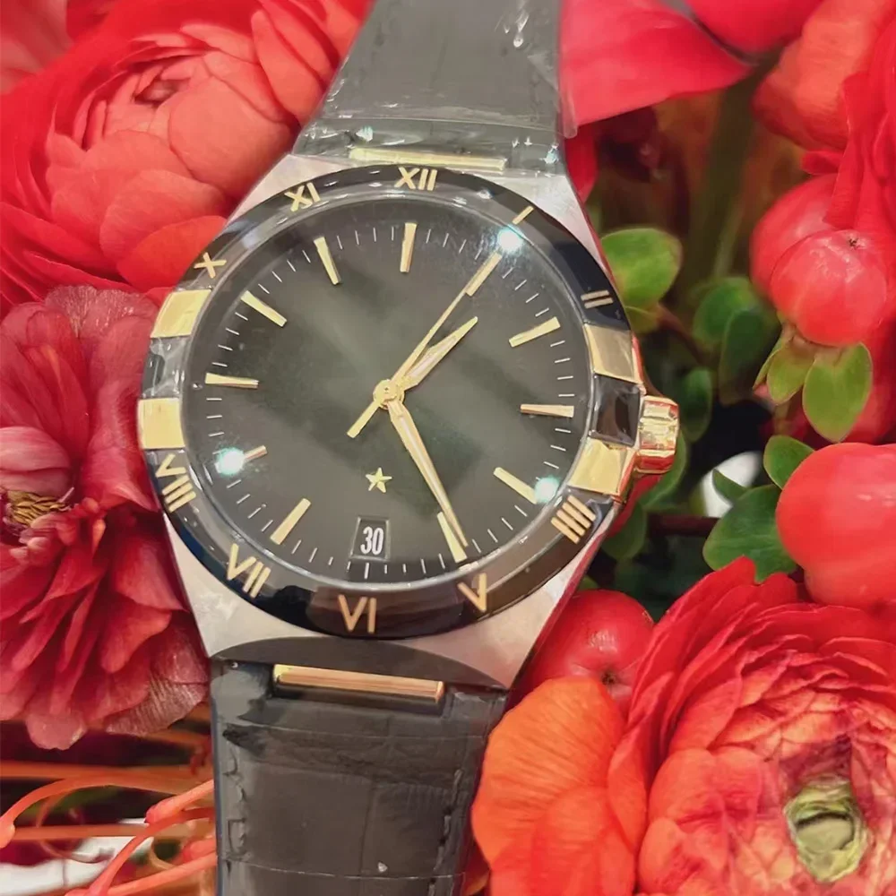 ساعة ميكانيكية أوتوماتيكية بالكامل فاخرة 2025 سلسلة الجيل الجديد ساعة متعددة الوظائف للرجال والنساء من العلامة التجارية القديمة