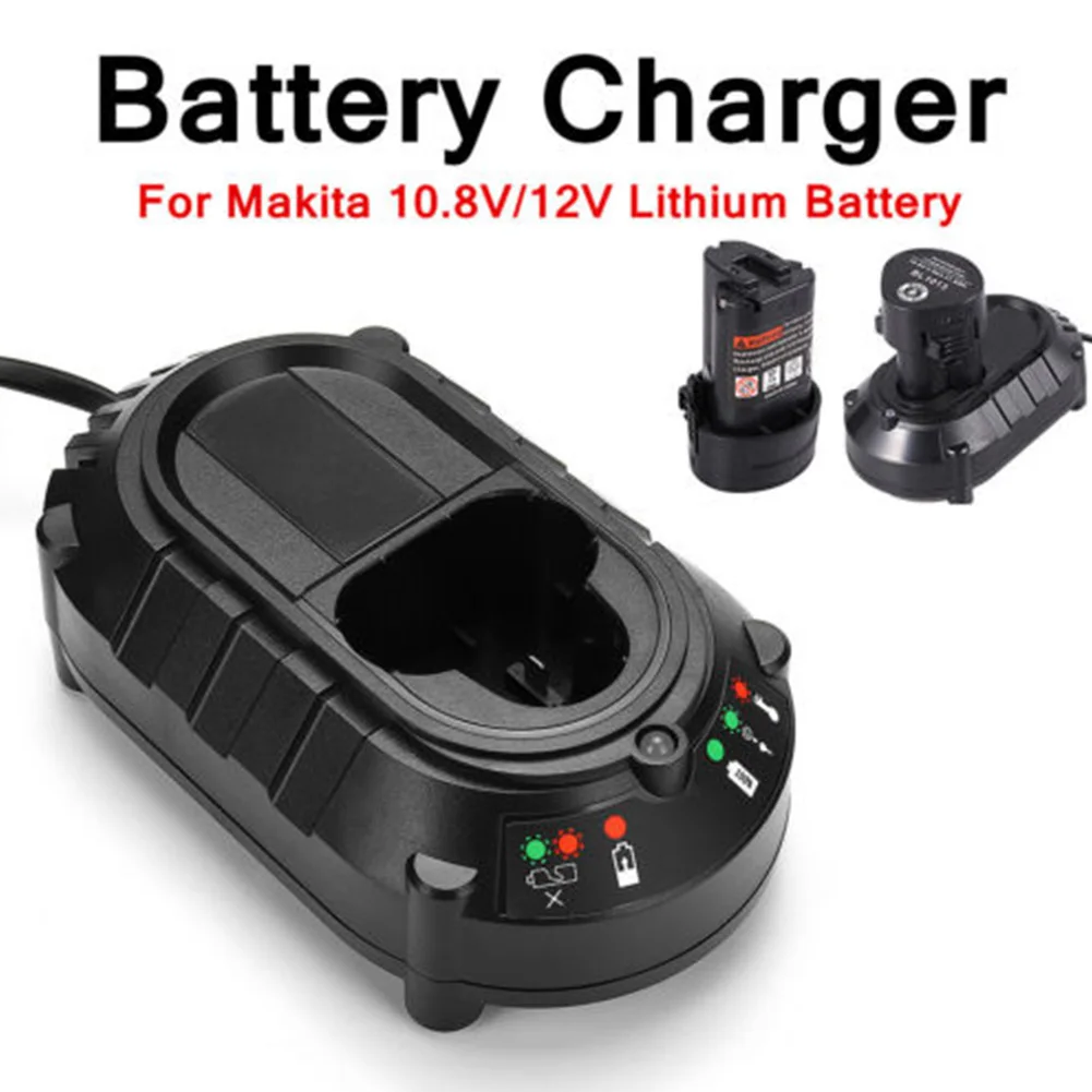 Trending Now Battery Charger for Makita BL1013 BL1014 10.8V-12V Lithium-Ion Batteries DC10WA Electrical Drill Screwdriver Tools
