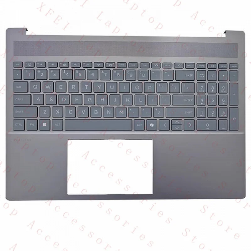 F Серый упор для рук США с клавиатурой для HP Pavilion 16-AF 16-AG TPN-C178