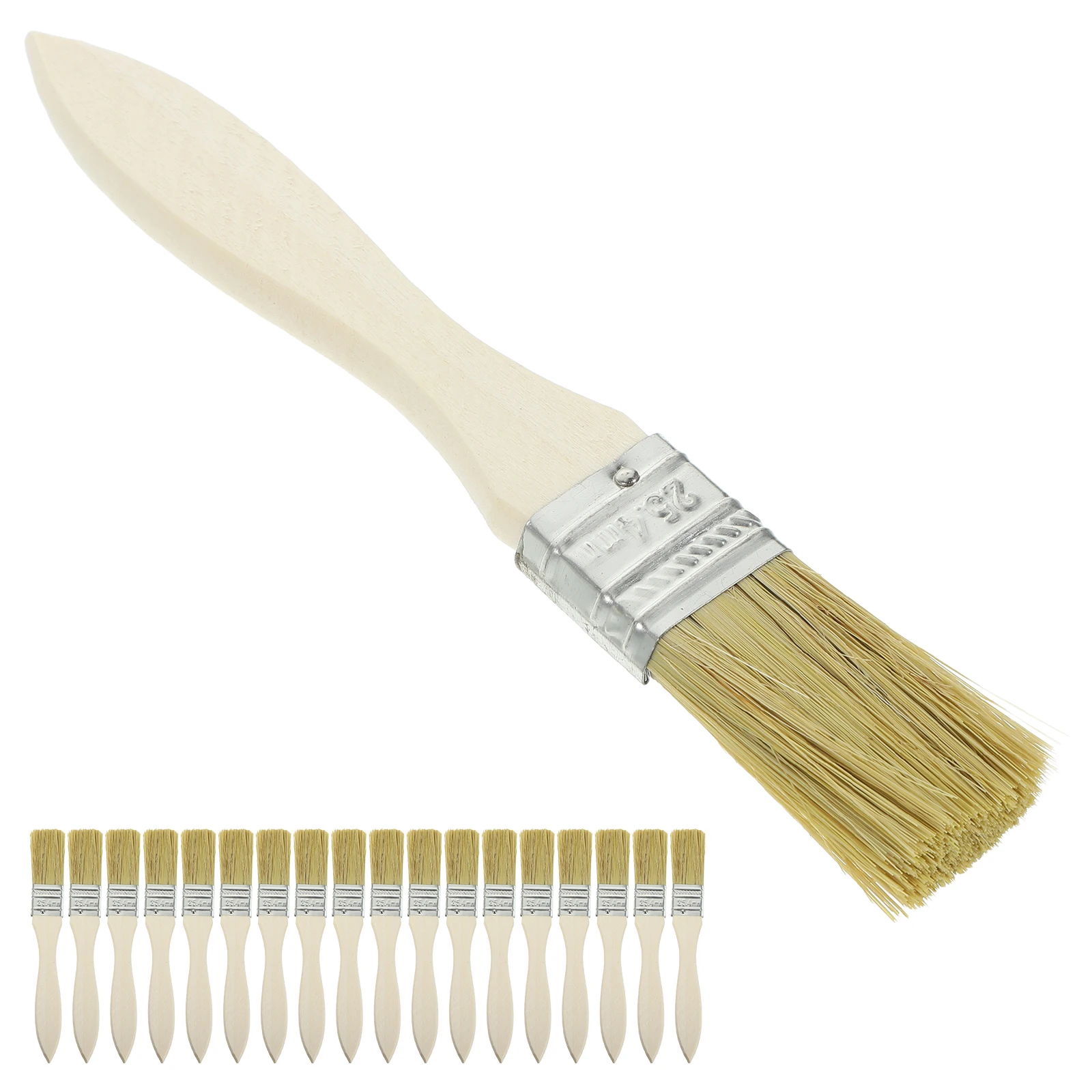 

36 Pcs Industrial Brush Paint Brushes Scrubbing Grouting Wooden Cleaning with Handle Man
