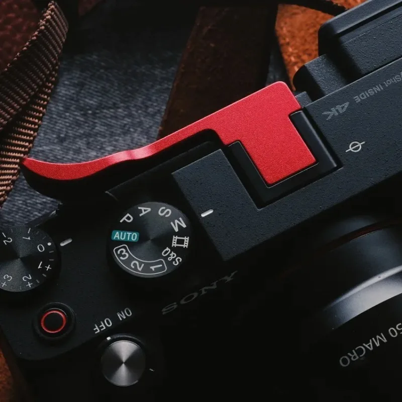 Design For Sony A7C A7CII A7CR Metal Thumb Rest Finger Thumb Up Grip Hot Shoe Cover