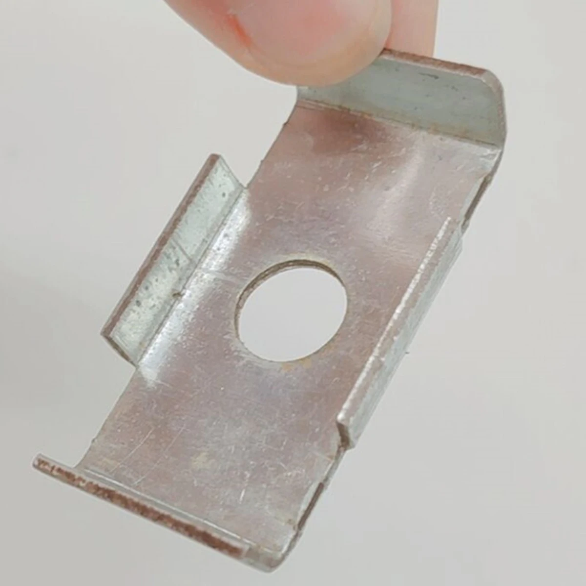 C-Shaped Steel Film Pressure Block Limit Gasket, Solar Photovoltaic Bracket Accessories, Galvanized