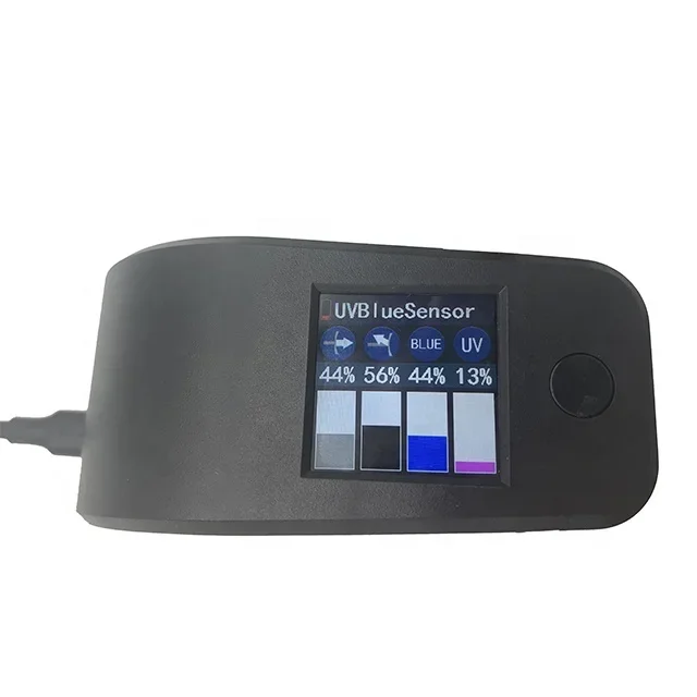 Ray Meter New Launched UV and Blue Testing Anti-blue Ray and Anti-uv Transmittance for The Optical Stores and Hospitals 10x7x5cm