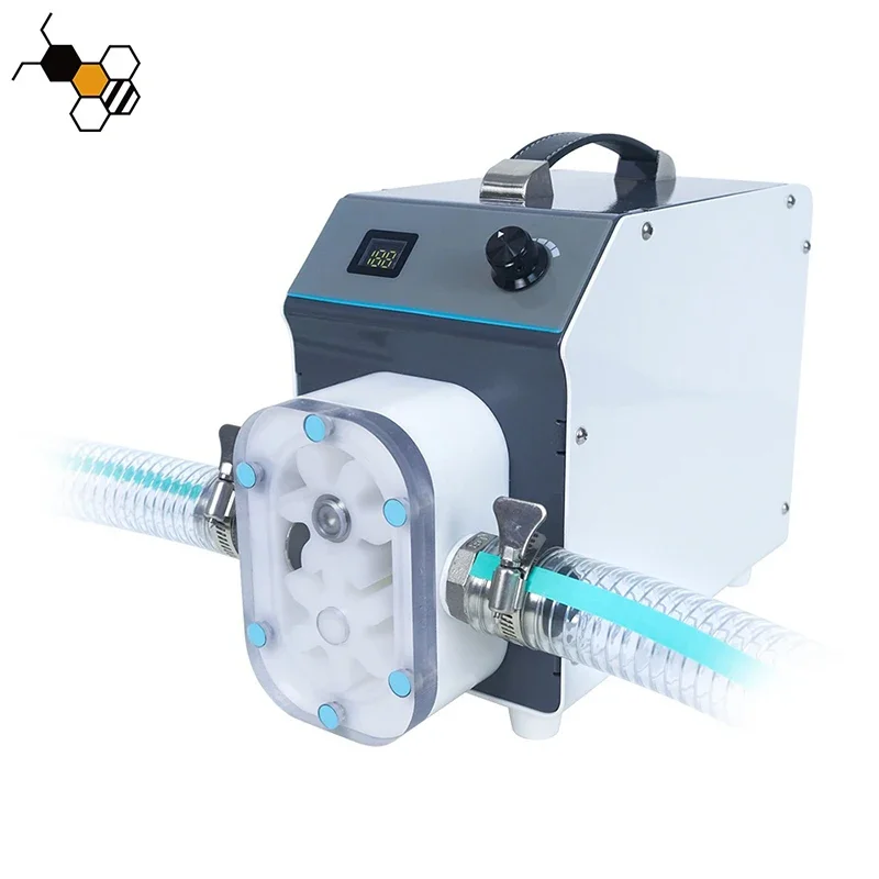 HFP-1 Electric Honey Filling Machine Impurities Automatic Strainer Viscous Liquid Filter Delivery Pump Portable Apiculture Tools