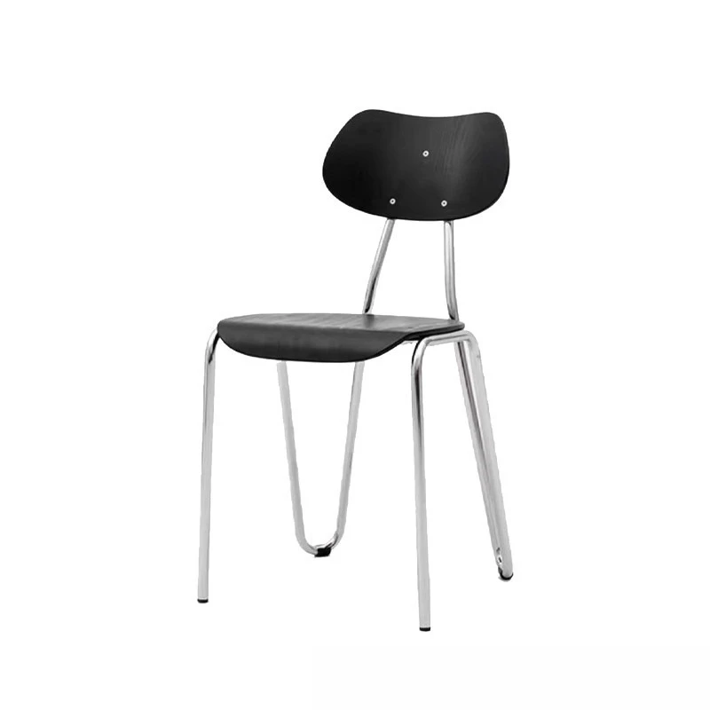 

Medieval dining chair solid wood backrest French dining table and chair creative minimalist high-end designer wabi-sabi retro