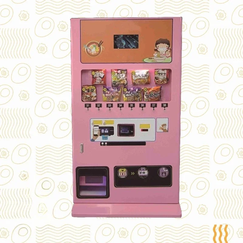 Automatic selling instant noodle machine  ramen machine Automatic selling ramen machine Korea