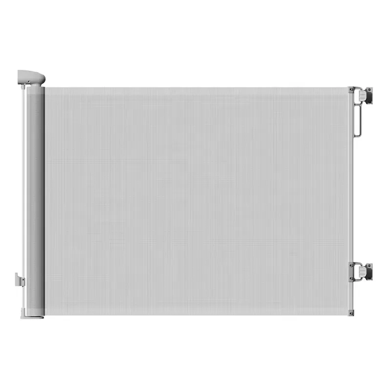 Baby Safety Retractable Stair Guardrail Protection Door No Drilling Pressure Mounted Baby Gate for Home Security
