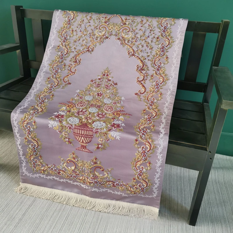 worship blanket imitation embroidery relief jacquard blanket wholesale distribution