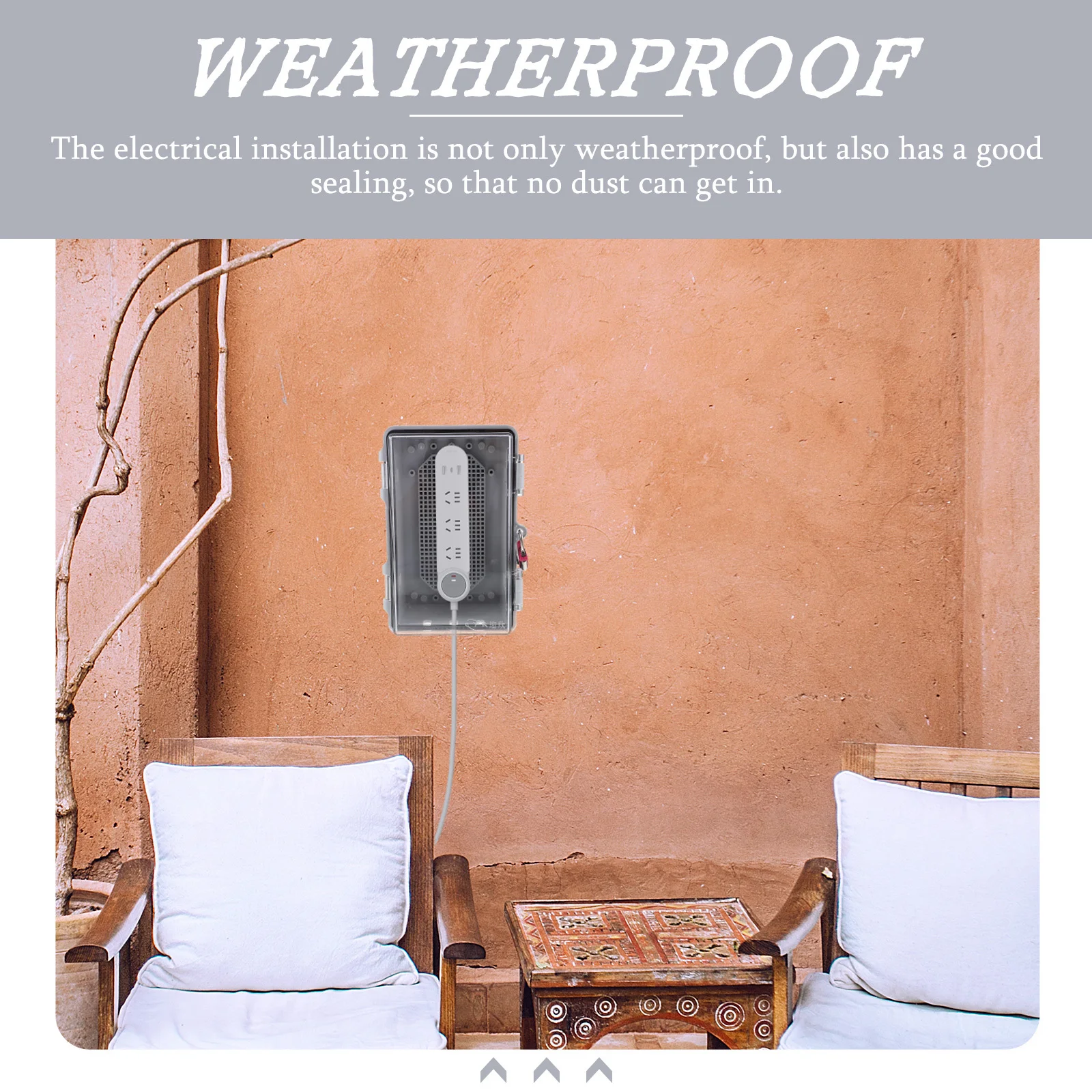 

Waterproof Junction High-Grade Abs Plastic Electrical Enclosure For Abs Rainproof Junction Box Outdoor Use Rainproof Project Box