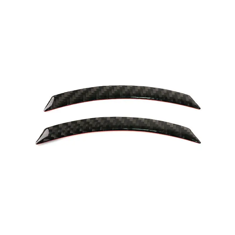Soft Carbon Fiber Car Accessories Air Conditioning Outlet Vent Frame Trim For Nissan 350Z 2003 2004 2005 2006 2007 2008 2009 - view 2