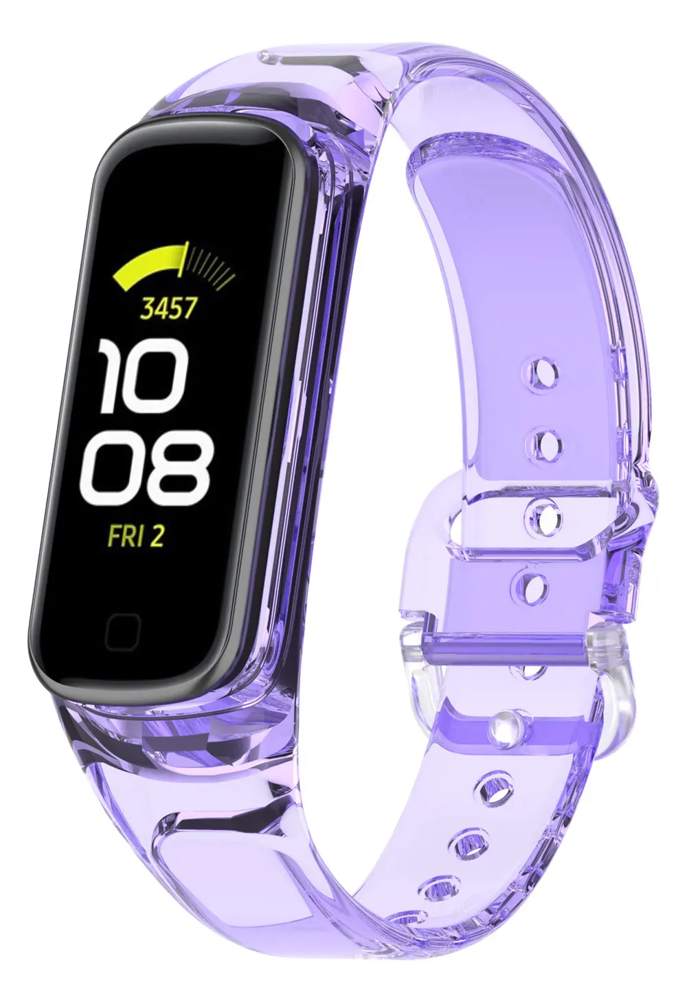 Sport Strap For Samsung Galaxy Fit 2 SM-R220 Band Replacement Bracelet For Galaxy Fit 2 SM-R220 Watch Correa Transparent