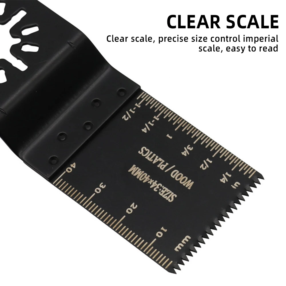 MultiFunction Bi-metal Precision Saw Blade Oscillating Multitool Oscillating Saw Blade ForWood Plastic Renovator Power Cutting