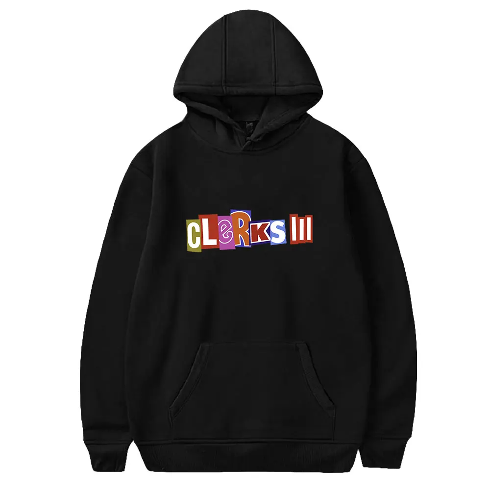 

2026 Clerks 3 Hoodie Long Sleeve Women Men Sweatshirt Harajuku Streetwear New American Movie Unisex Clothes