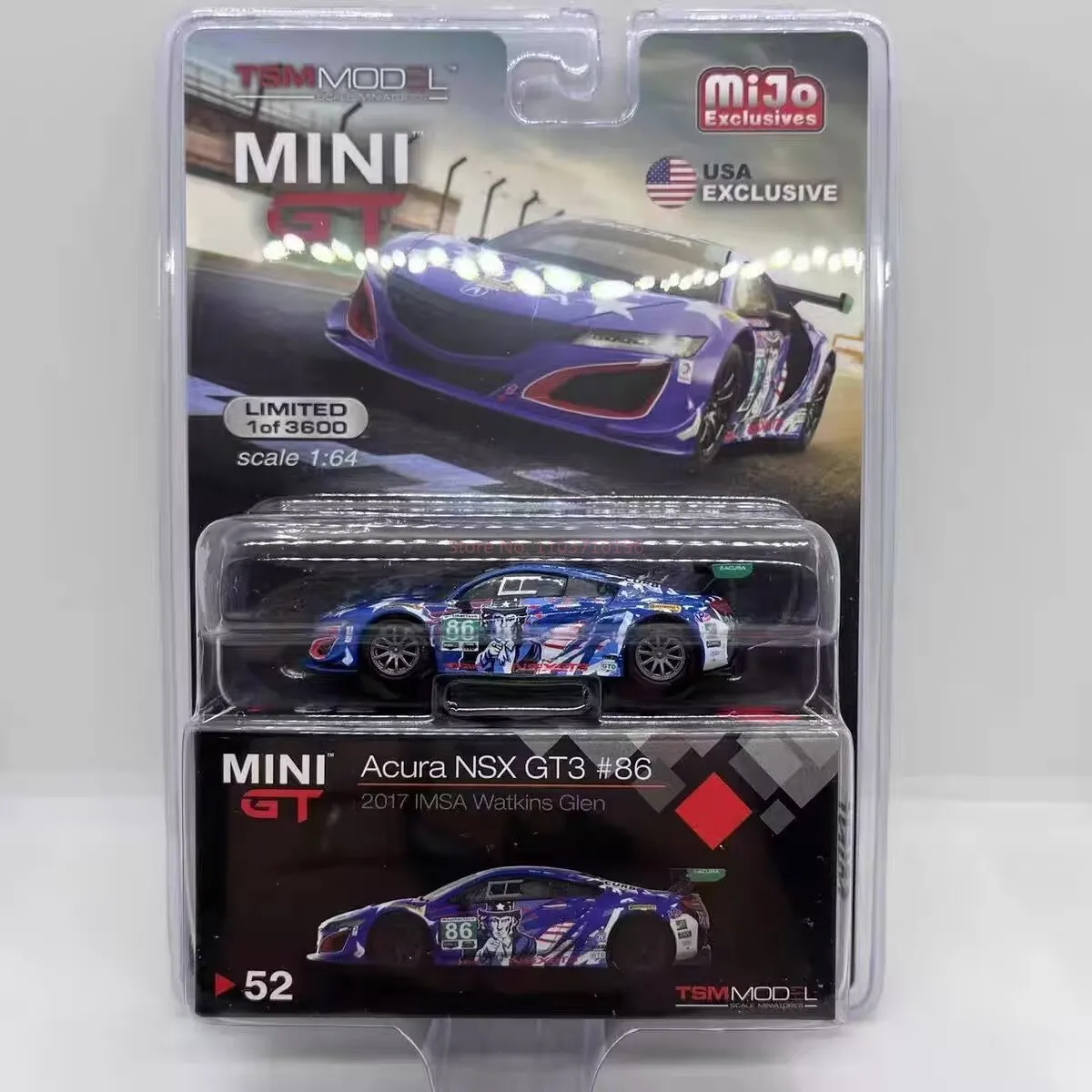 Mini Gt Car Model  1/64 Corvette c8 63 Acura nsx gt3 evo n86 cars model alloy Limited Edition Simulated model boy collection toy