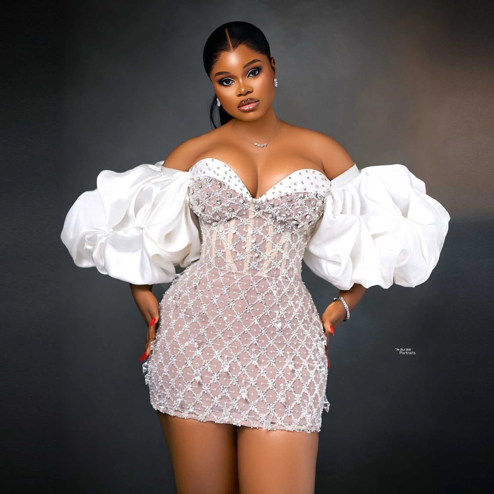 Aso Ebi Style White… - image