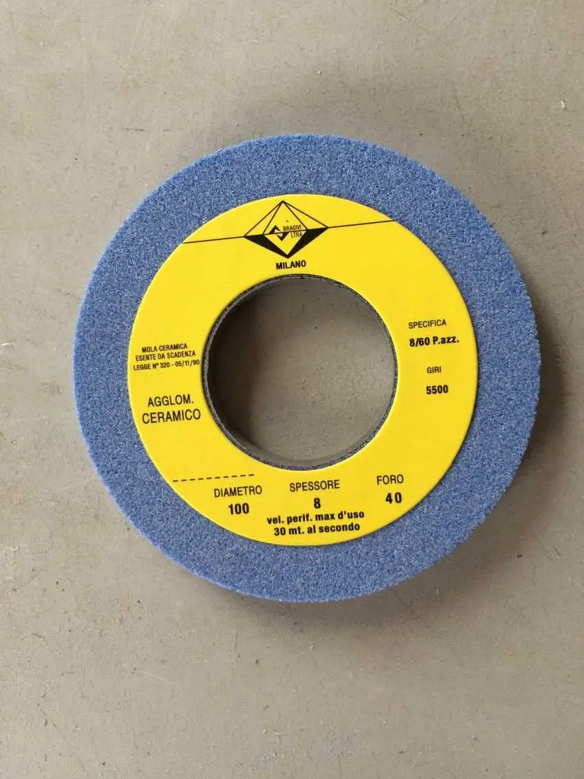 Customized Grinding Stone For CAMOGA FORTUNA ATOM Leather Splitting Machine Such As 100*15*8,100*40*8,110*51*8MM Part No. R07401