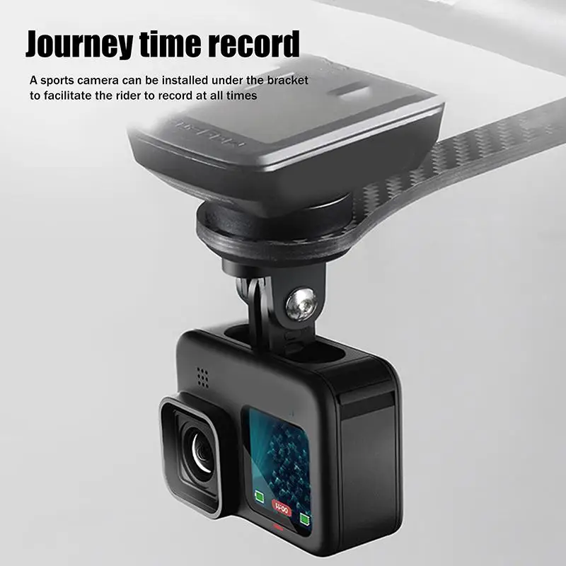 〔ODS13〕143mm 130mm 160mm Carbon Fiber Bike Computer Mount Extended Holder Road Bike Integrated Handlebar For Bicycle Accessories view 4