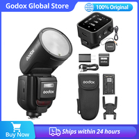 Godox V1Pro V1 Pro V1C V1N V1S and X3 TTL Li-ion Round Head Camera Flash Wireless Speedlight For Canon Sony Nikon Fuji Olympus