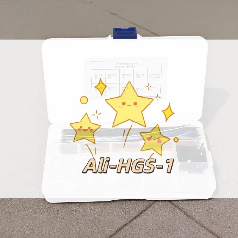 

1.25mm Pitch Pre-Crimped Connector Kit - 15cm Wire Harness with JST/Molex/PicoBlade for Pixhawk & Drone