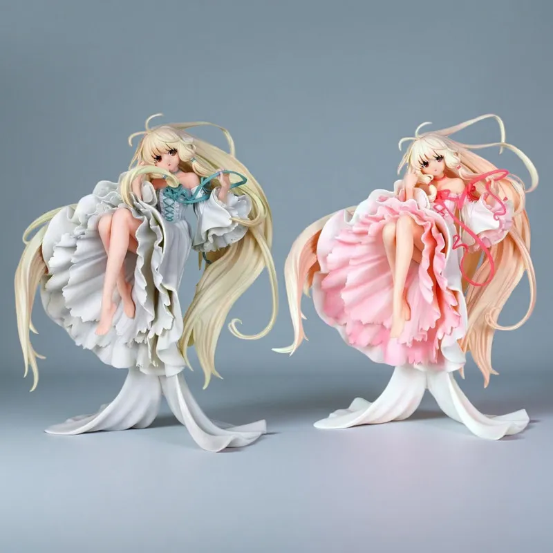Anime-Figur Chobits Chi, zweidimensionales schönes Mädchen, Sammlerstatue, Desktop-Dekoration für Anime-Enthusiasten-Sammlung