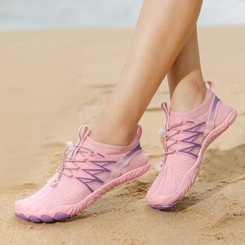 New Summer Beach Shoes: Ideal for Diving, Creek Swimming, Wading – Breathable Sports Shoes for Men & Women for Outdoor Fitness