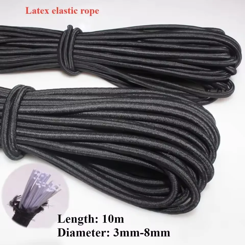 

Strong Elastic Cord Rubber Band Universal Sewing Clothing Craft Supplies Band Elastics Rope Bands Accessories 3/4/5/6/8MM