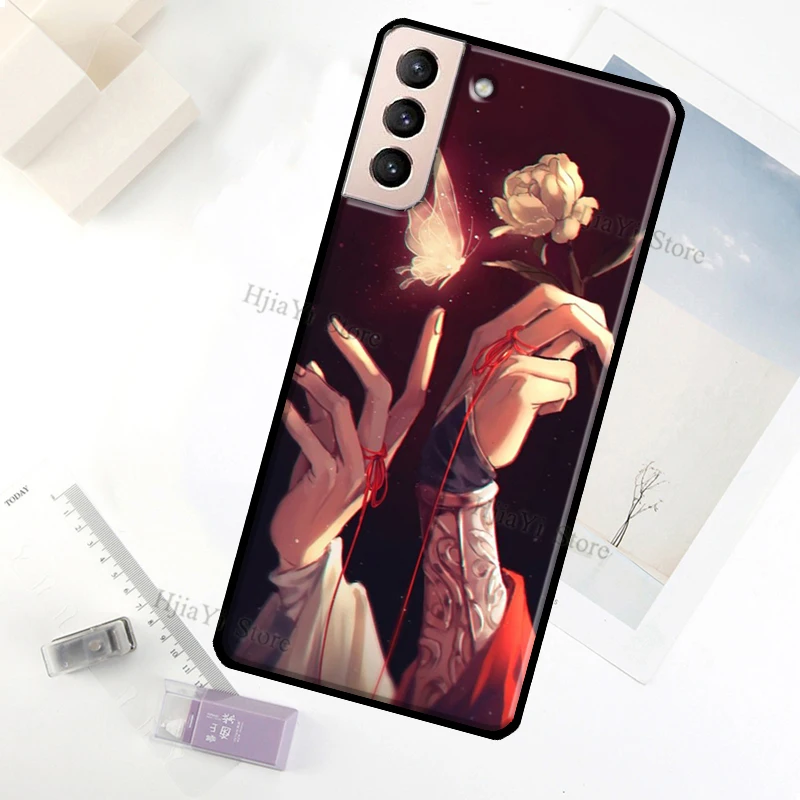 Chinese style Tian Guan Ci Fu Case For Samsung Galaxy S23 Ultra Note 20 10 S9 S10 Plus S20 S21 FE S22 Ultra Phone Cover