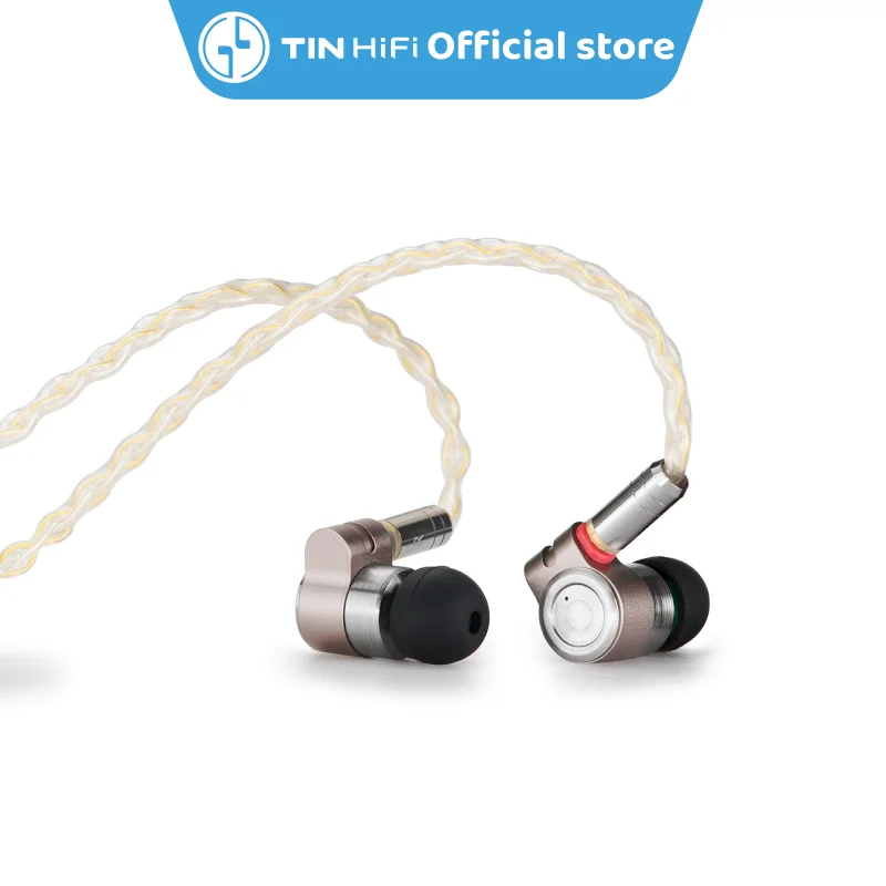 Imagem -06 - Ear Wired Earphone Premium Único Knowles ba pu Mais Pek Driver Híbrido Dinâmico Metal Monitor Headphone Cabo Mmcx Tinhifi-t3 in