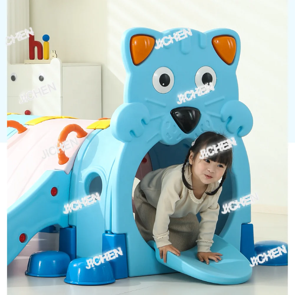 อุโมงค์คลาน JC - ของเล่นเด็กทำจากพลาสติกทนทาน สำหรับใช้ในร่ม โรงเรียนอนุบาล และสถานรับเลี้ยงเด็ก