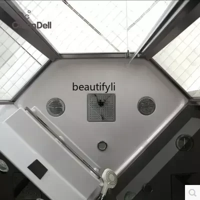 

A55 Black Rhombus Bathroom Luxury Integrated Shower Room Intelligent Steam Bathroom Bath Room