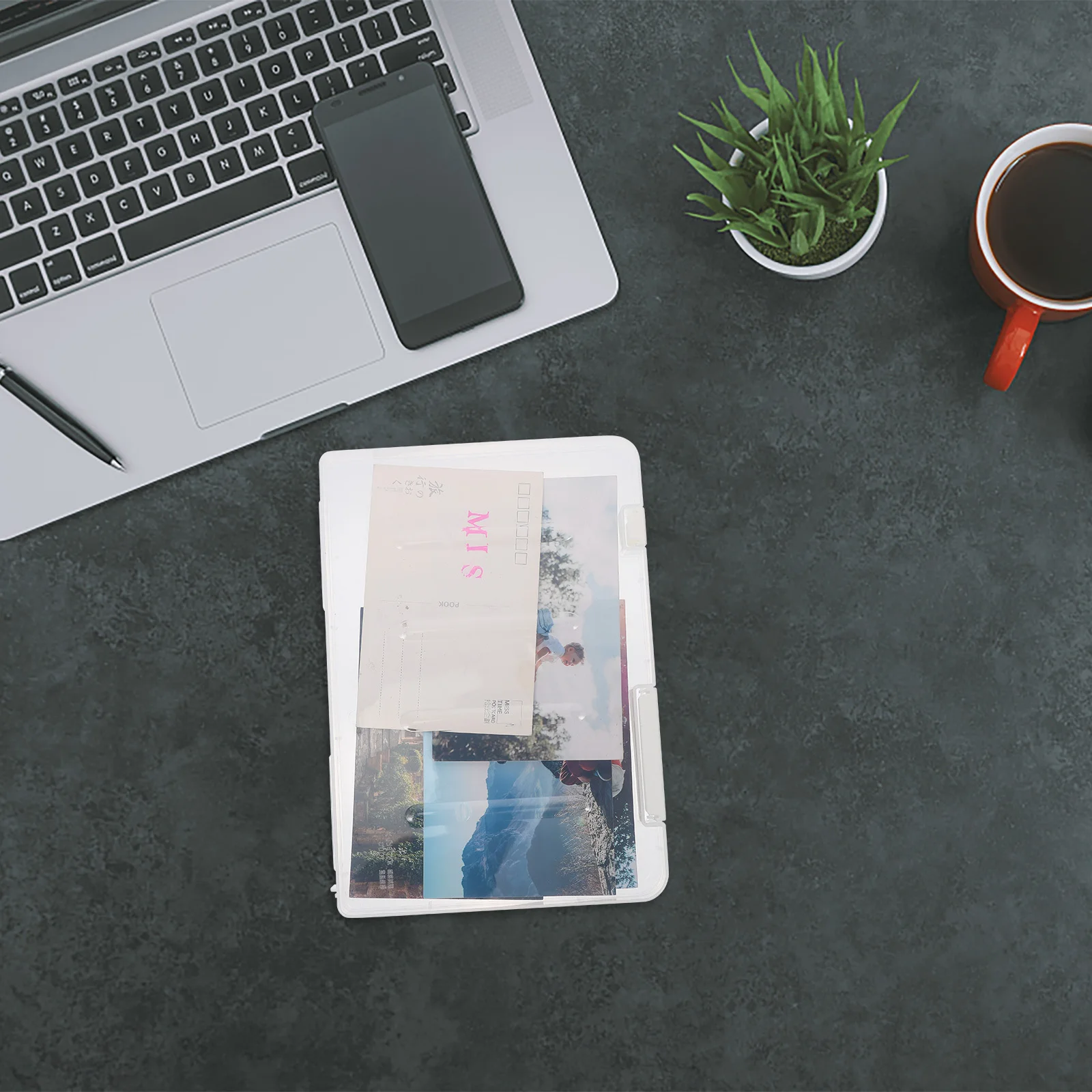 1 pz scatola di file in plastica resistente organizzatore di archiviazione di documenti per ufficio studio soggiorno porta periodici di carta