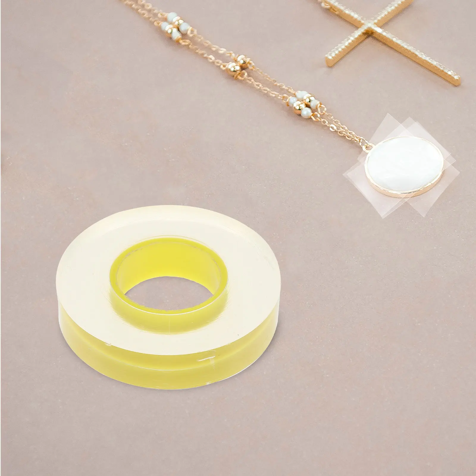 Transparent Self-Adhesive Protective Wrap Film for Jewelry & Watches – Scratch & Dust Resistant