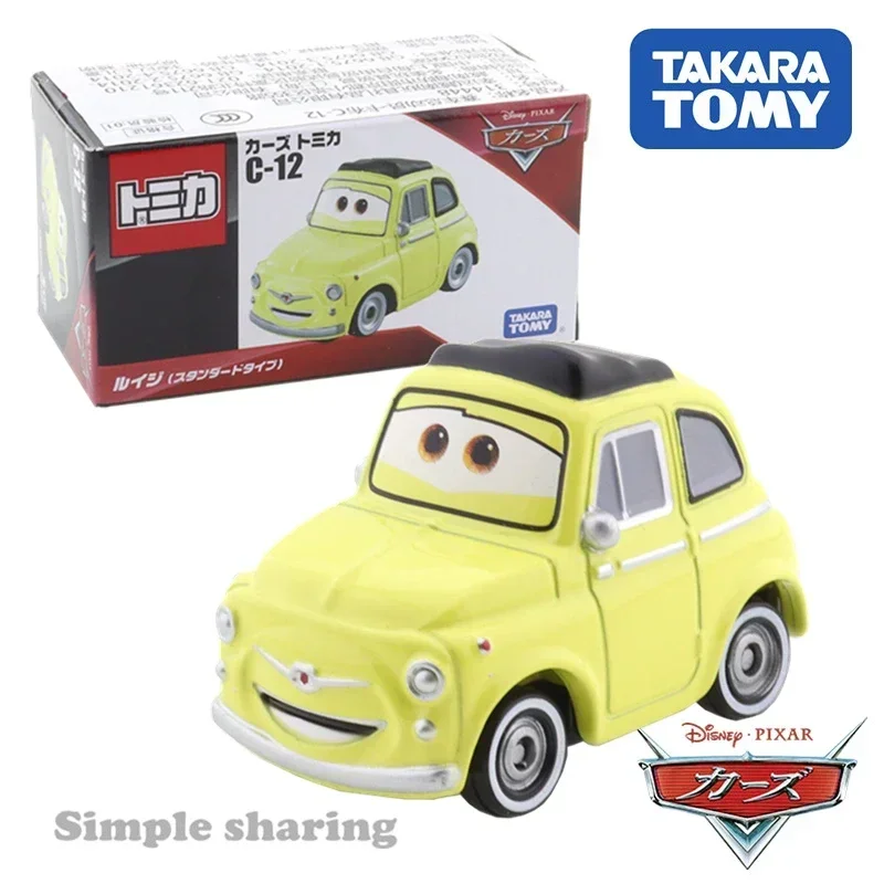 Takara Tomie Disney Pixar Auto 'S Eeuw Model Auto Legering Speelgoed Motorvoertuig Diecast Metalen Model Voor Kinderen