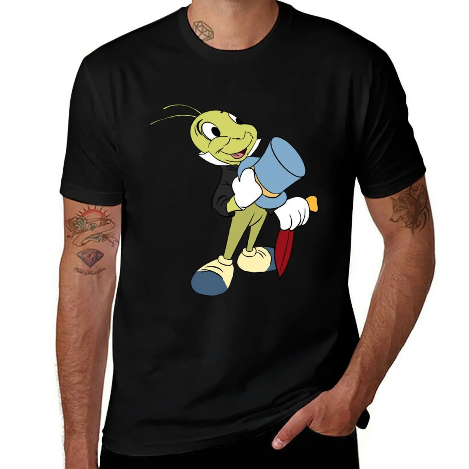 Jiminy Cricket T-Shirt Plus Size Comfort Fit Tee