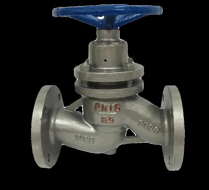 

Cast steel high temperature resistant manual plunger globe valve U41SM-16 boiler sewage