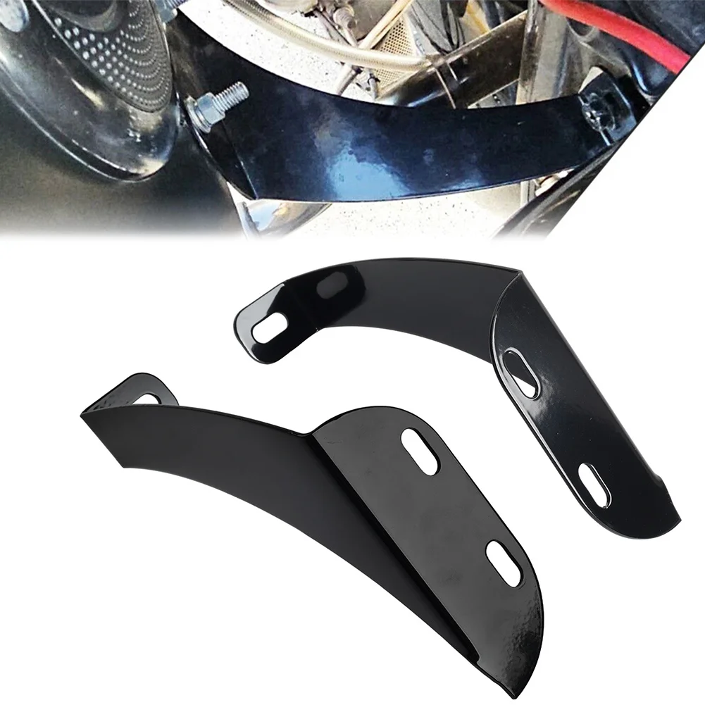 1Pair Motorcycle Heavy Duty Fairing Support Mount Brackets Steel For Harley-Davidson Road Glide FLTR 2004-2013