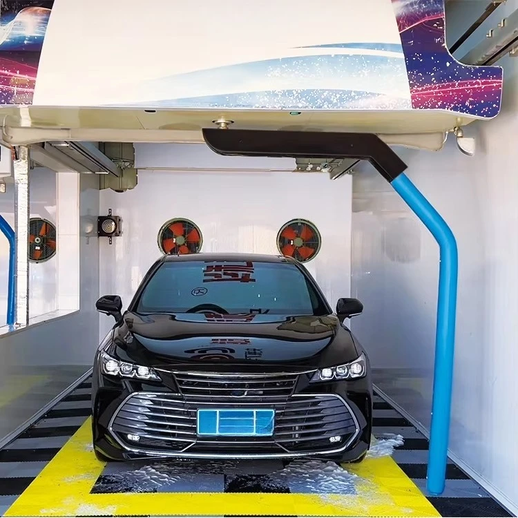 China Factory High Pressure PLC Control Automatic Color Foam Washing Car Wash Machine