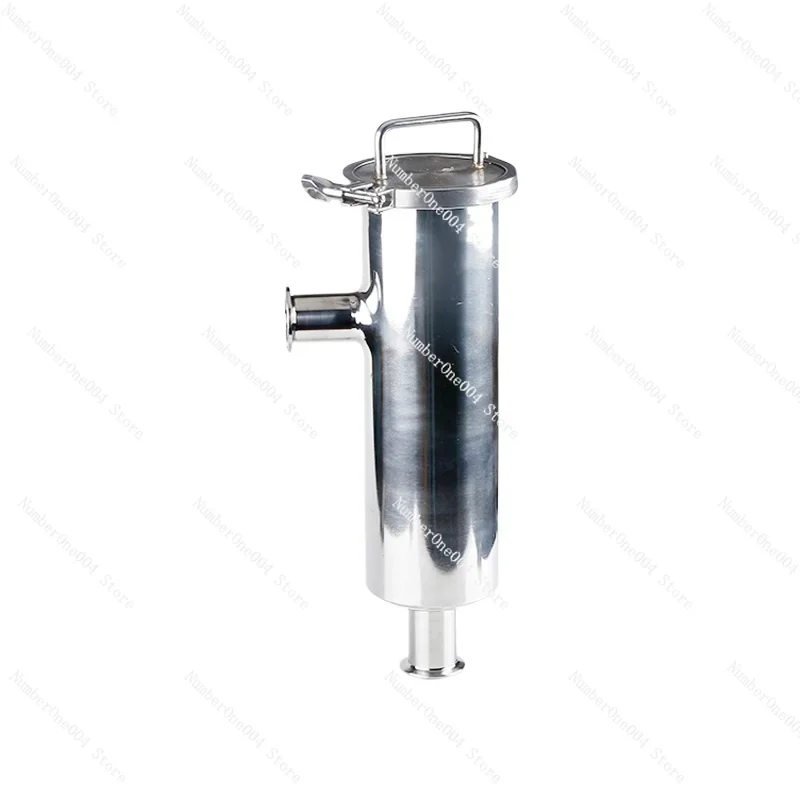 

Applicable to 304 Stainless Steel Quick Loading Angle Filter Sanitary Grade Clamp Chuck Welding Right Angle Pipe Filter