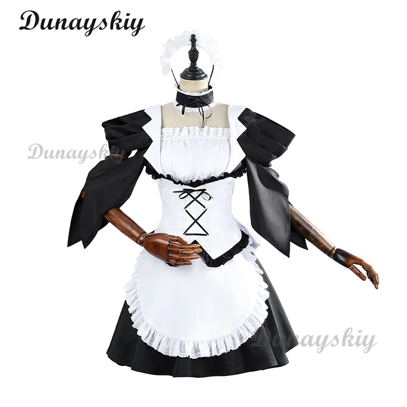 Anime Lolita Cosplay Costume pour femme, tenue de femme de chambre, uniforme Ayuzawa Misaki, perruque de femme de chambre Sama, robe Kaichou Wa, Halloween