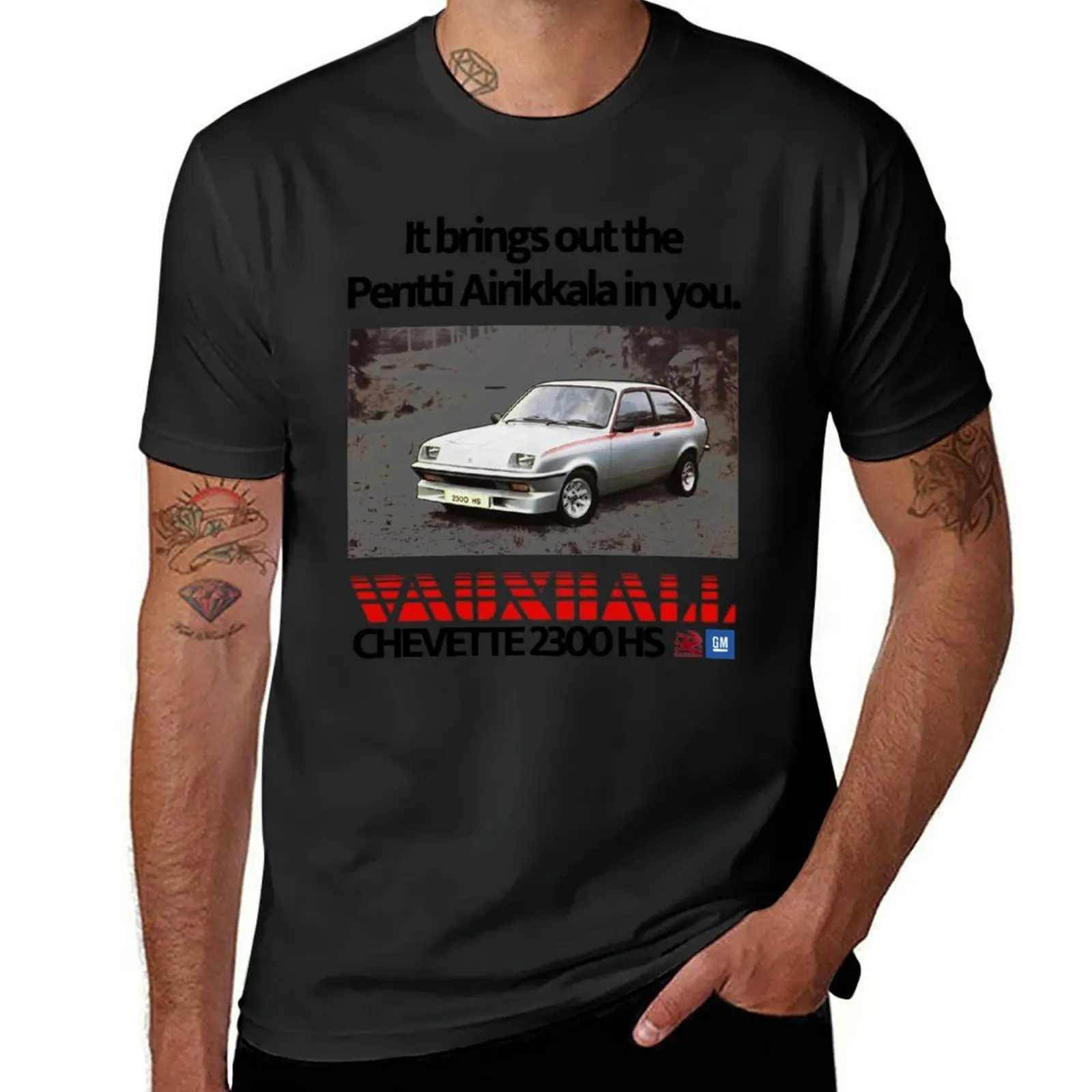 VAUXHALL CHEVETTE 2300 HS T-Shirt oversized Aesthetic clothing oversized t shirt men