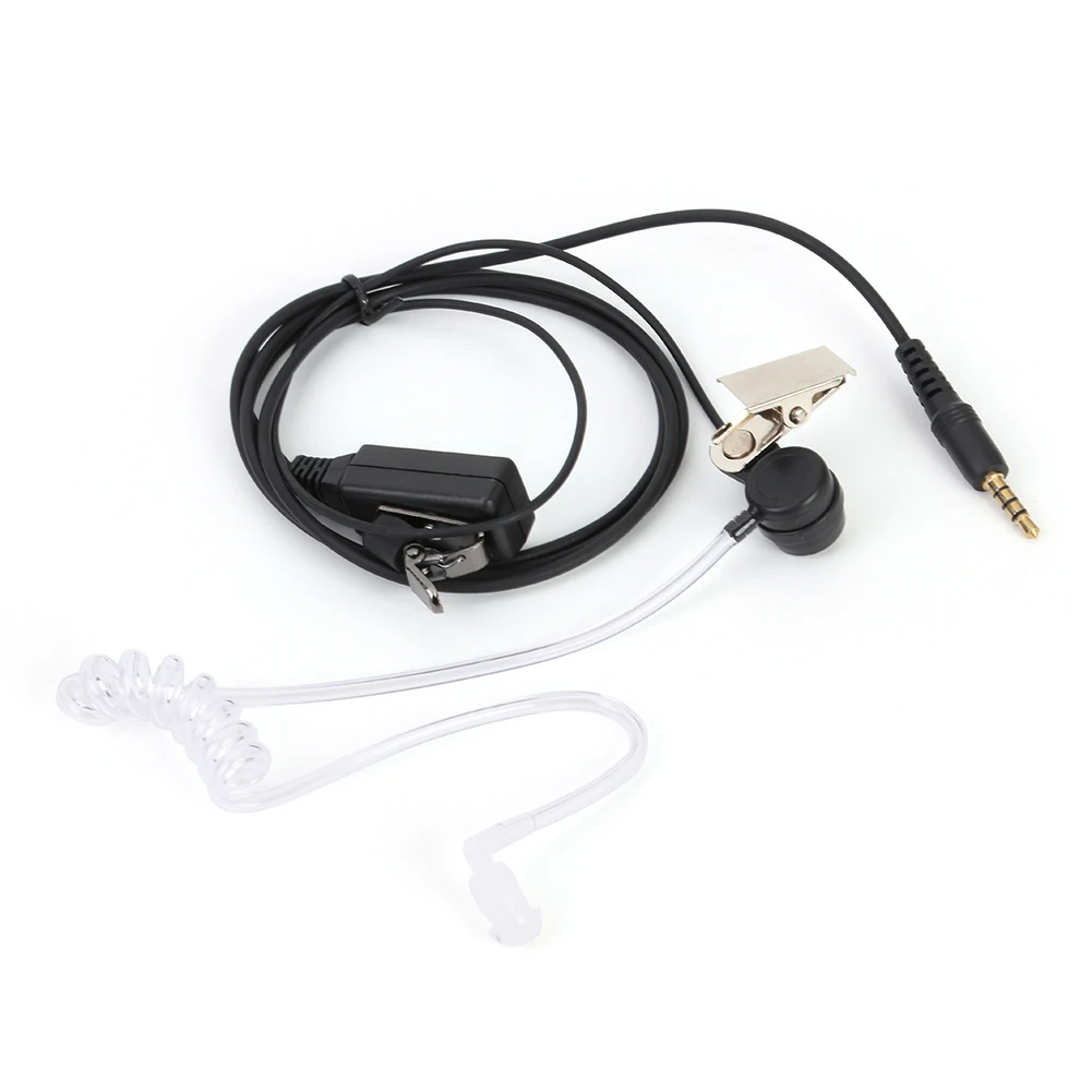 PTT Mic Air Acoustic Tube In-ear Earpiece Headset For Xiaomi Mijia 1S/2S/3/Lite Walkie Talkie Interphone 1S Two-way Radio