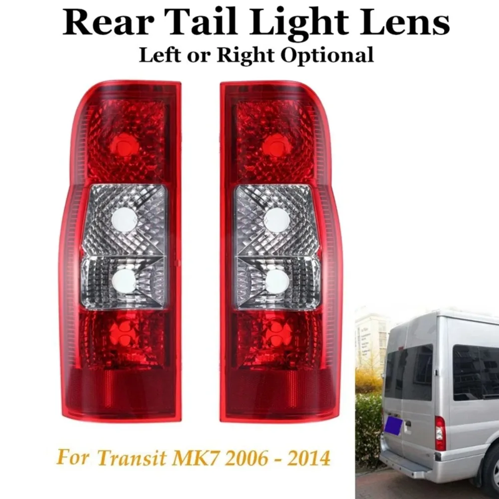 

Car Rear Bumper Reflector Rear Tail Lamp Brake Light for Ford Transit MK7 2006 - 2014 Panel Van