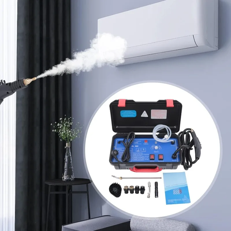 GOSHET 1700W High Pressure Steam Cleaner, 110V 3.5Pa 3000H Handheld Portable Instant Steam Cleaning Machine (CNT-A-3000WG)
