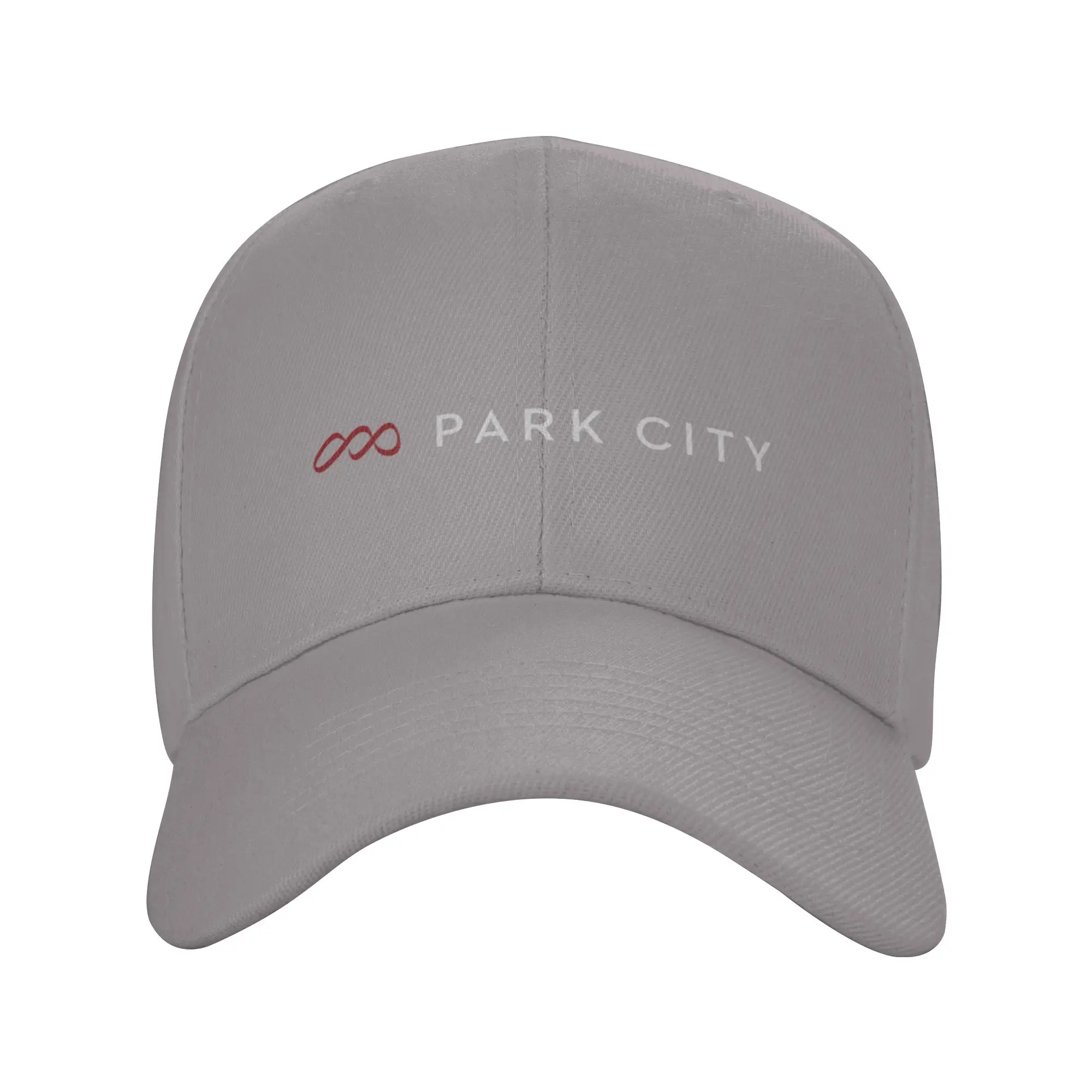 Hot Sale Park City Mountain Resort  Utah - White Writing Baseball Cap  Stylish Cap Men  Yard Work Cap Men