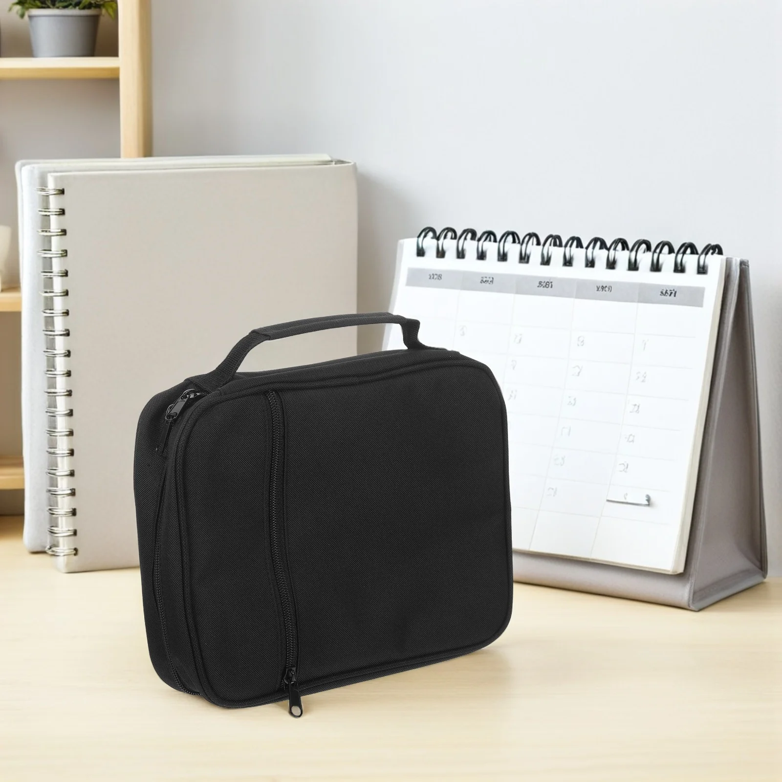 

Bible Cover Protector 11X8.65X2.36In Waterproof Book Case With Zippered Pocket Handle For Church Diary Pencil Makeup